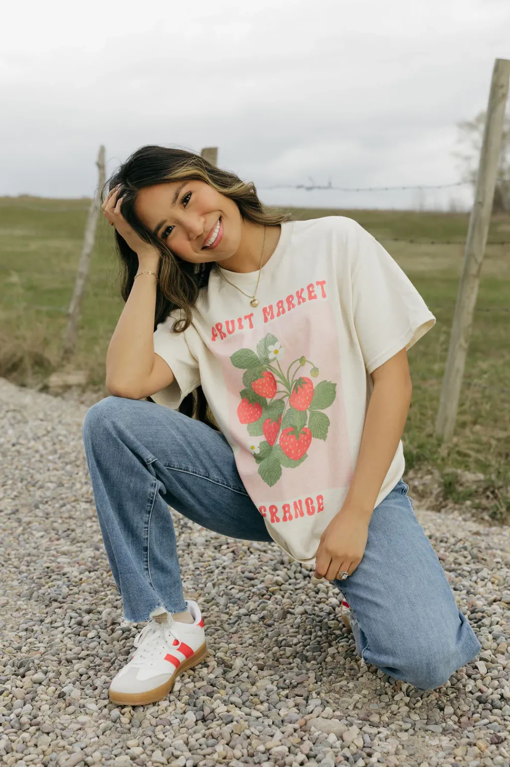 WKNDER Maternity Friendly|Tees<French Market Tee-Ivory