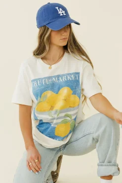 WKNDER Maternity Friendly|Tees<Fruit Market Tee-Ivory