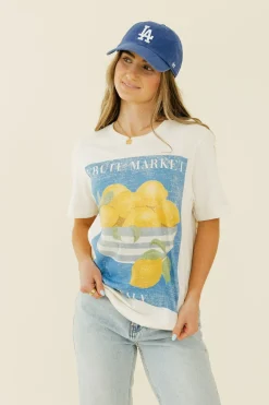 WKNDER Maternity Friendly|Tees<Fruit Market Tee-Ivory