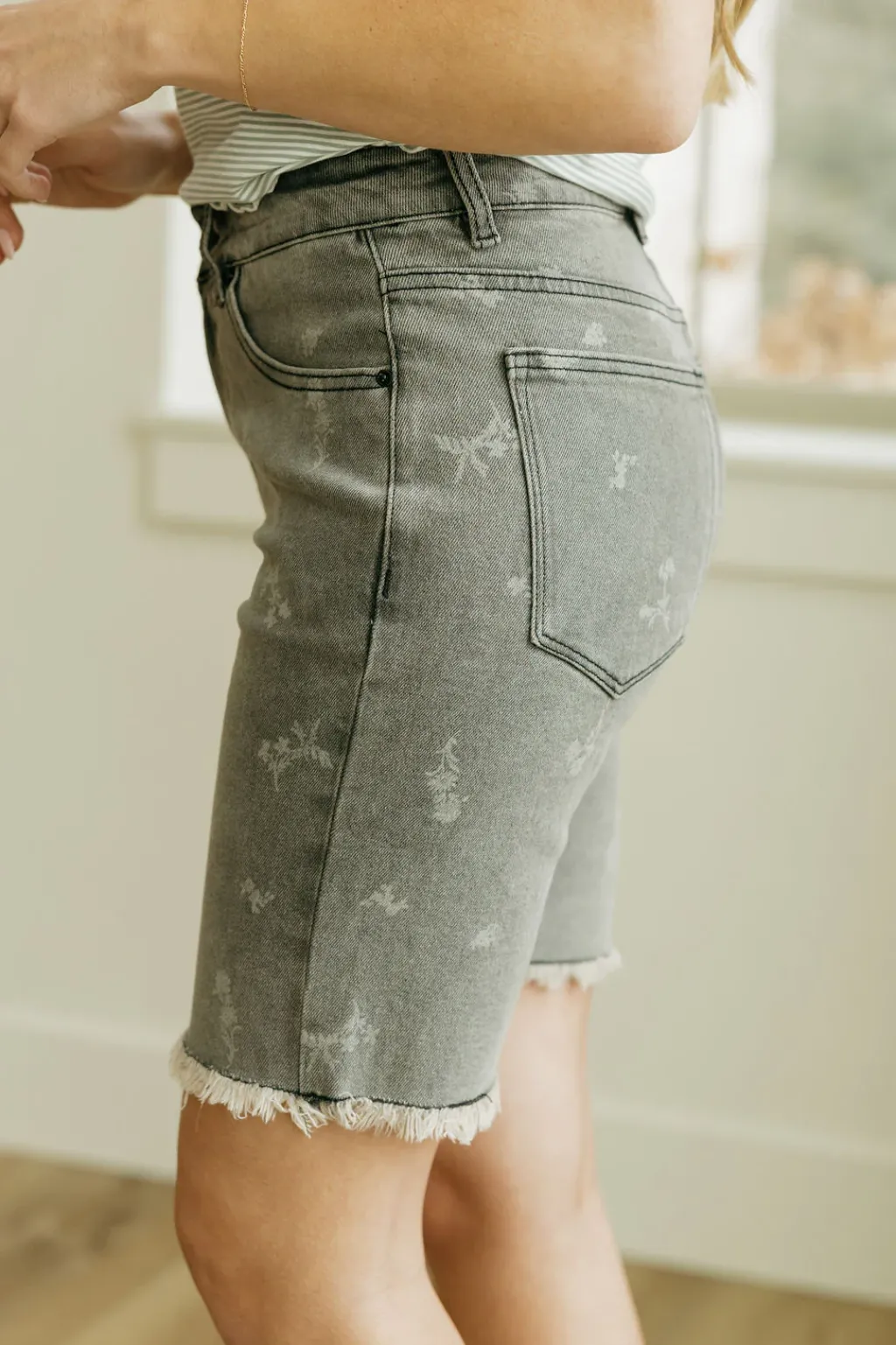 Tea N Rose Bottoms|Shorts<Gabe Shorts-Washed