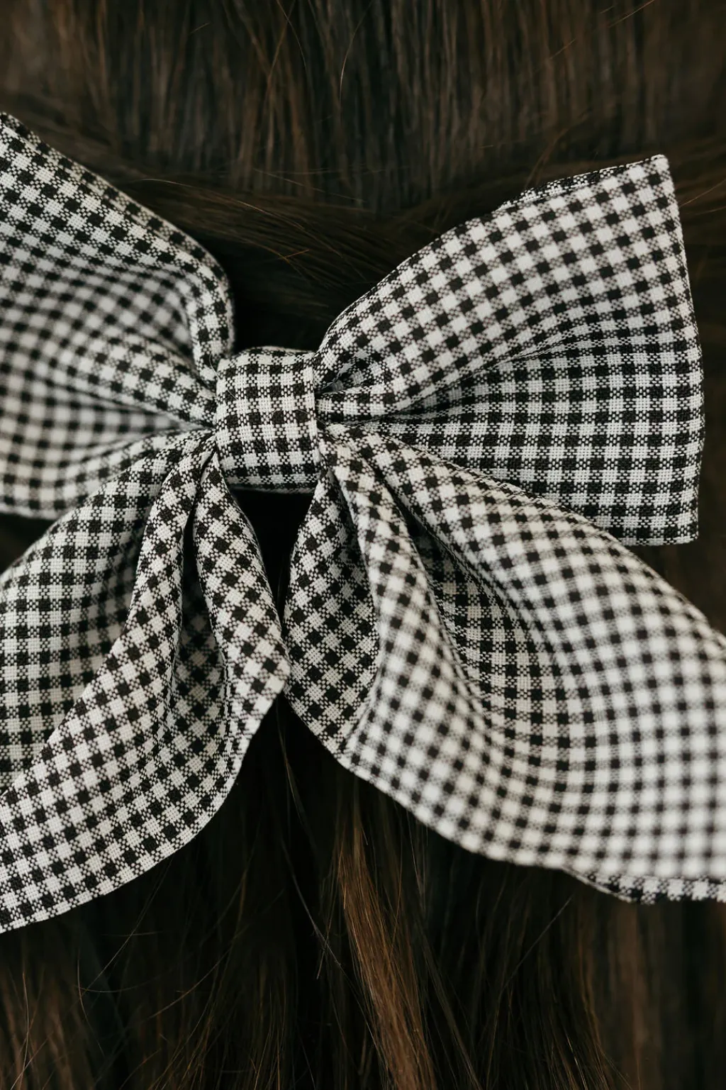 Ali Express Hair<Gingham Hair Bow
