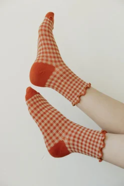Ali Express Socks<Gingham Socks