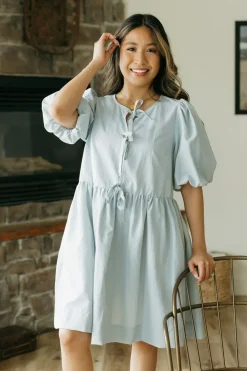 Vine & Love Maternity Friendly|Knee-Length Dresses<Gisele Dress-Light