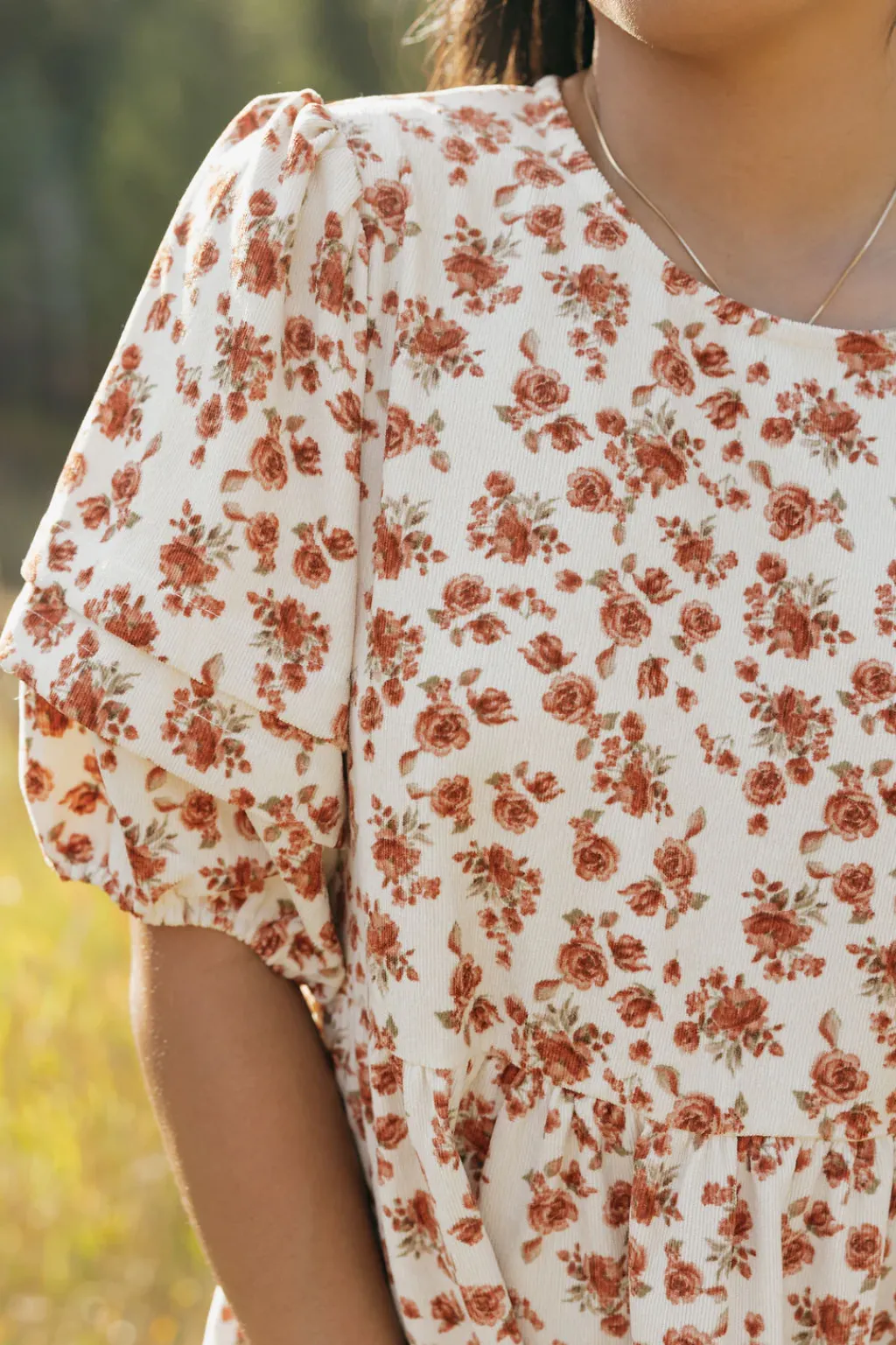 Dongguan Huoyoung Apparel Co Dresses|Maternity Friendly<Gracie Dress-Cream Floral