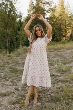 Dongguan Huoyoung Apparel Co Dresses|Maternity Friendly<Grandview Dress-Tan Floral