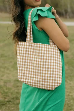 Ali Express Bags<Greta Gingham Tote