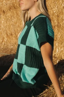 So Me Maternity Friendly|Tees<Hadlee Sweater Vest-Hunter/Sage