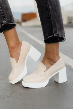 Oasis Society Heels<Hannah Heels-Beige