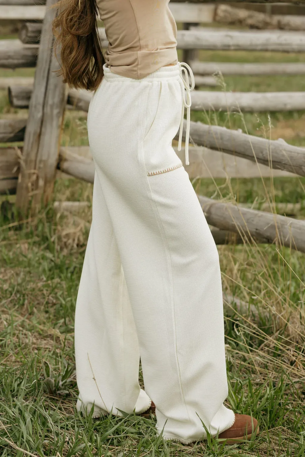 Polagram Bottoms|Pants<Harding Pants-Cream