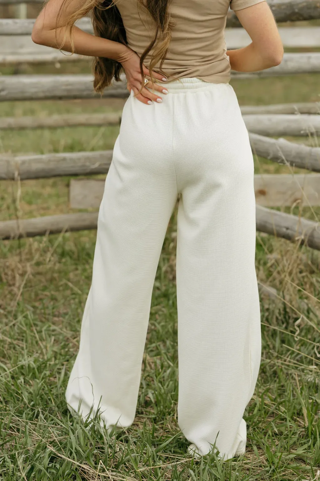 Polagram Bottoms|Pants<Harding Pants-Cream