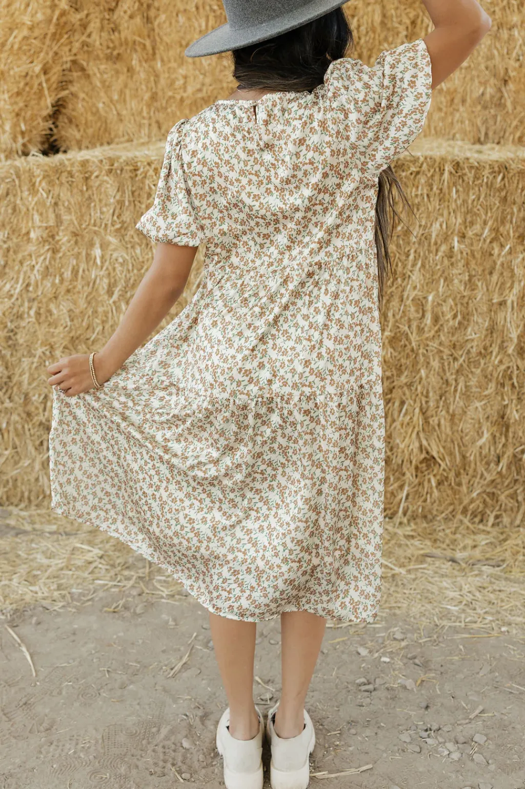 Dongguan Huoyoung Apparel Co Dresses|Maternity Friendly<Harley Dress-Cream Floral