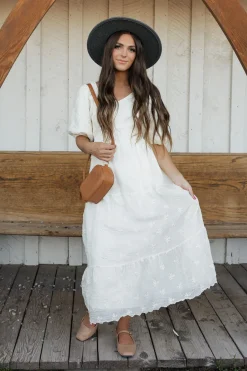 Polagram Maternity Friendly|Bridesmaid's Dresses<Hartley Dress-Cream