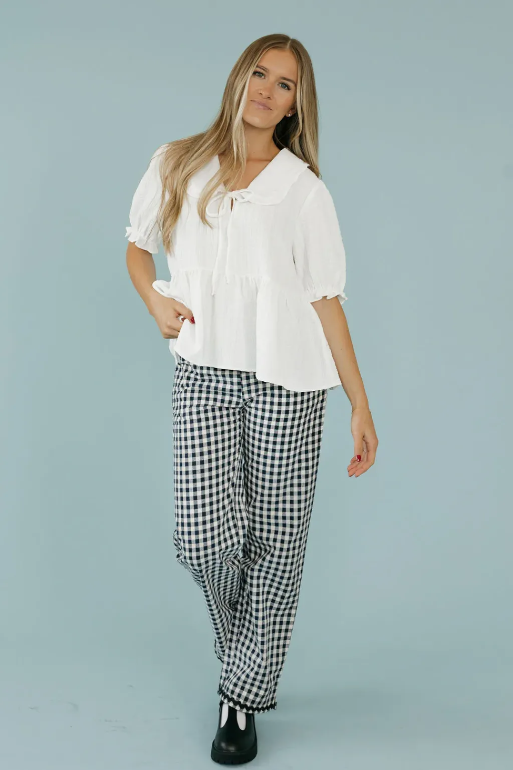 Sugarlips Bottoms|Pants<Hastings Pants-Navy