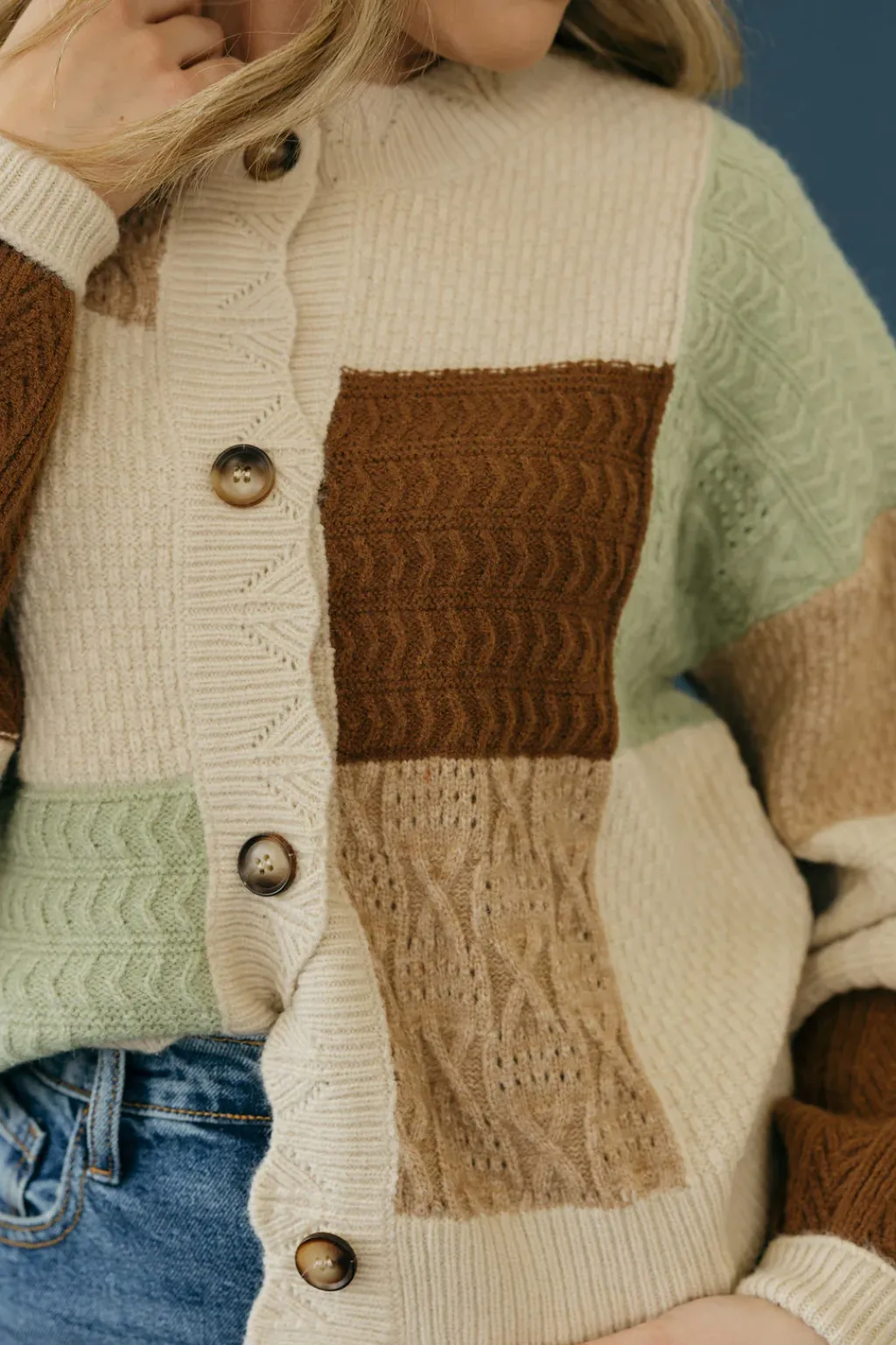 Very J Cardigans|Sweaters<Hazel Cardigan-Oatmeal