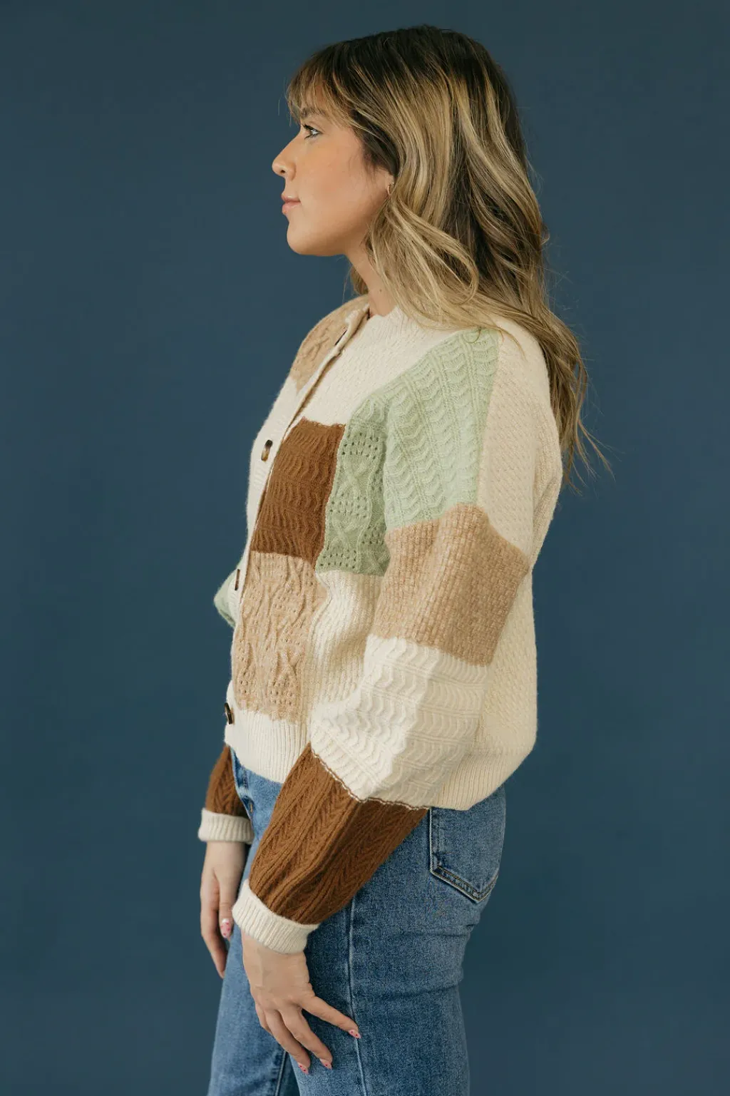 Very J Cardigans|Sweaters<Hazel Cardigan-Oatmeal
