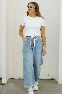 Risen Bottoms|Denim<Henlee Denim-Medium