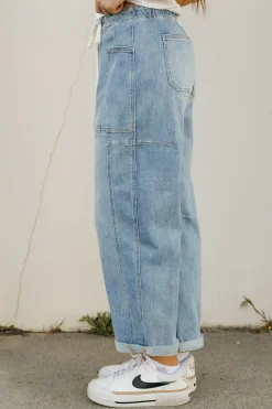 Risen Bottoms|Denim<Henlee Denim-Medium