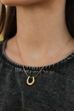 Ali Express Necklaces<Horseshoe Necklace-