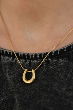 Ali Express Necklaces<Horseshoe Necklace-