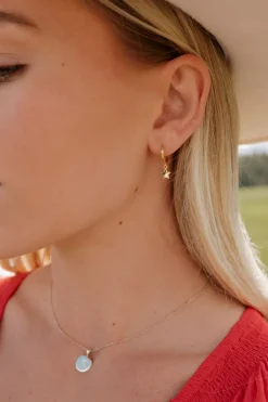Ali Express Earrings<Huggie Hoop Star Earrings