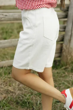 Honey Mango Shorts<Jackie Shorts-Cream