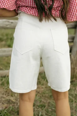 Honey Mango Shorts<Jackie Shorts-Cream
