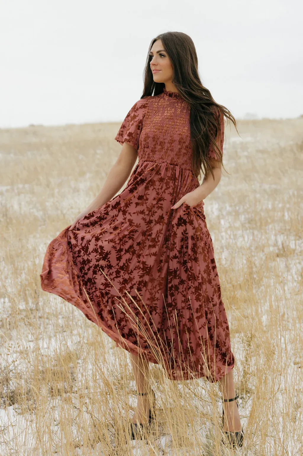 Polagram Dresses|Midi Dresses<Jeanna Dress-Sienna