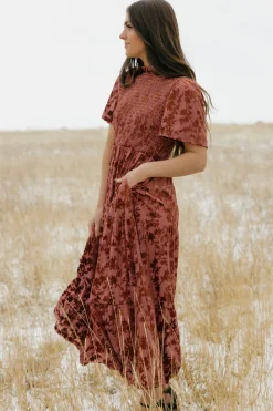 Polagram Dresses|Midi Dresses<Jeanna Dress-Sienna