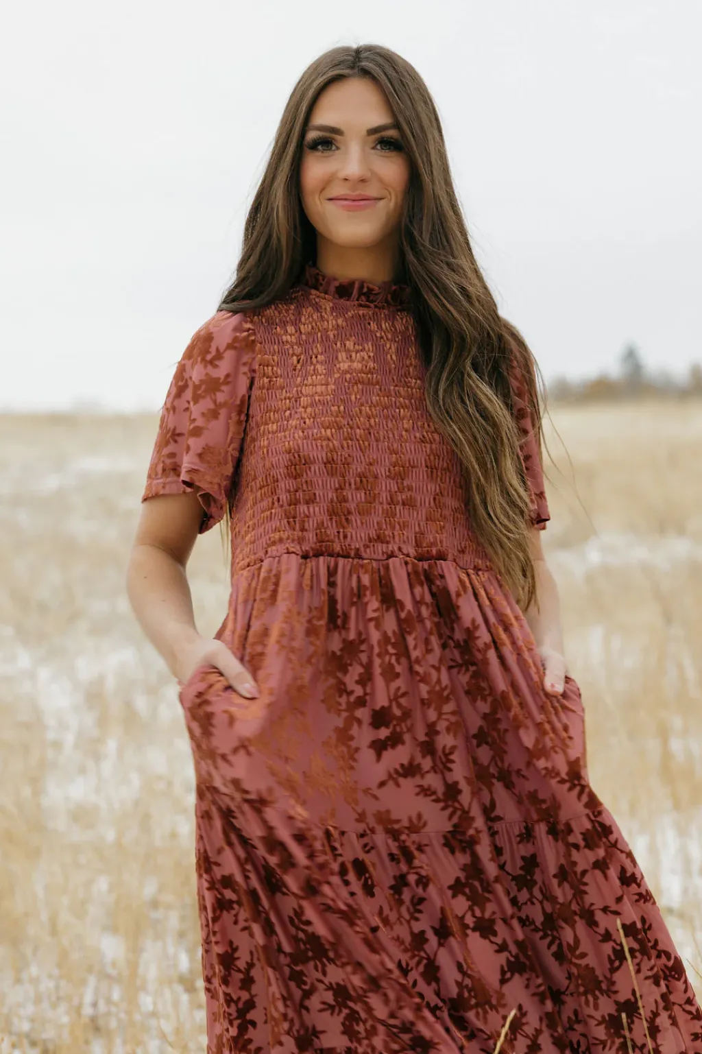 Polagram Dresses|Midi Dresses<Jeanna Dress-Sienna