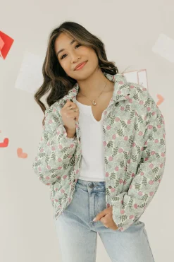 Polagram Outerwear<Josee Jacket-Sage Multi