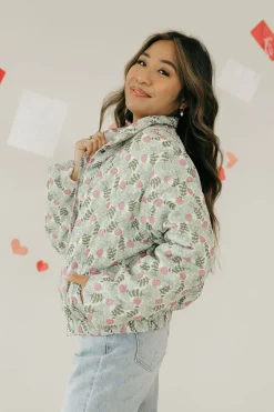 Polagram Outerwear<Josee Jacket-Sage Multi