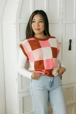 &Merci Sweaters<Judie Sweater Vest- Multi