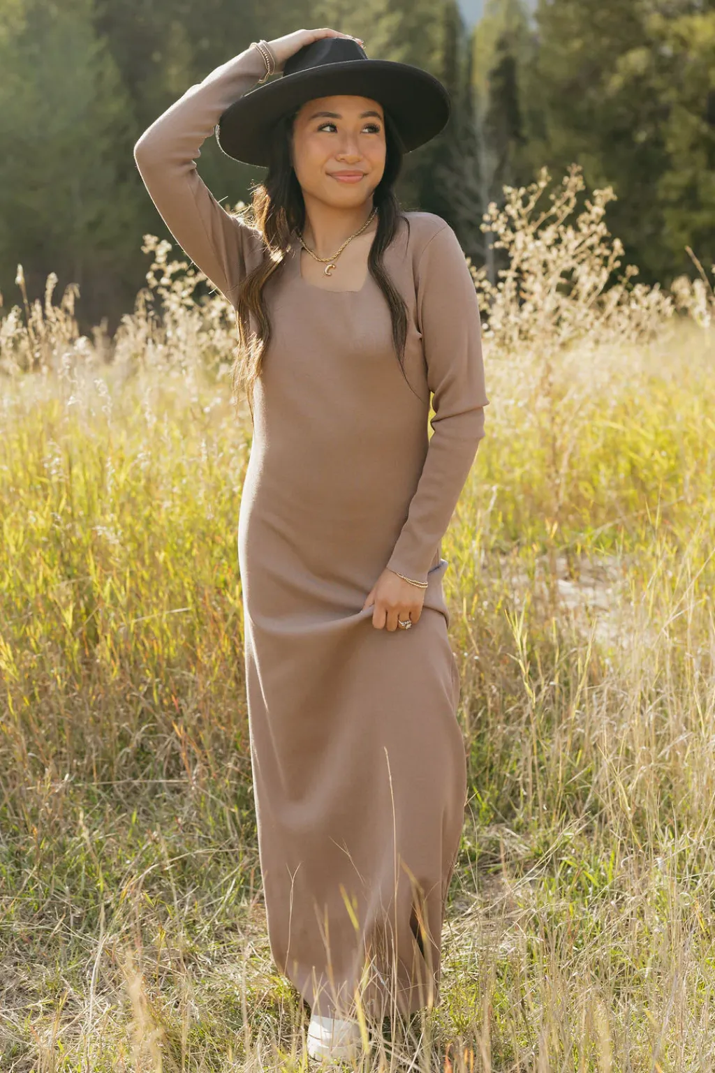 Dongguan Huoyoung Apparel Co Dresses|Maxi Dresses<Jules Dress-Cocoa