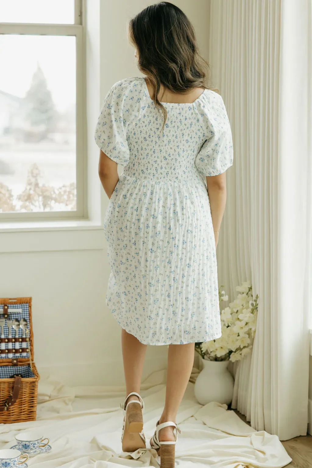 Dongguan Huoyoung Apparel Co Dresses|Maternity Friendly<June Dress-/Blue
