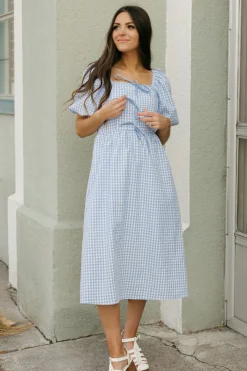 Polagram Maternity Friendly|Dresses<Junie Dress-Light