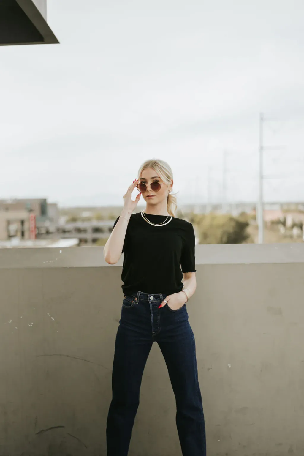 Dongguan Huoyoung Apparel Co Tops|Tops<Just For You Top-Black
