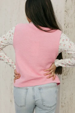 Anniewear Maternity Friendly|Tees<Kacy Vest-Bubblegum