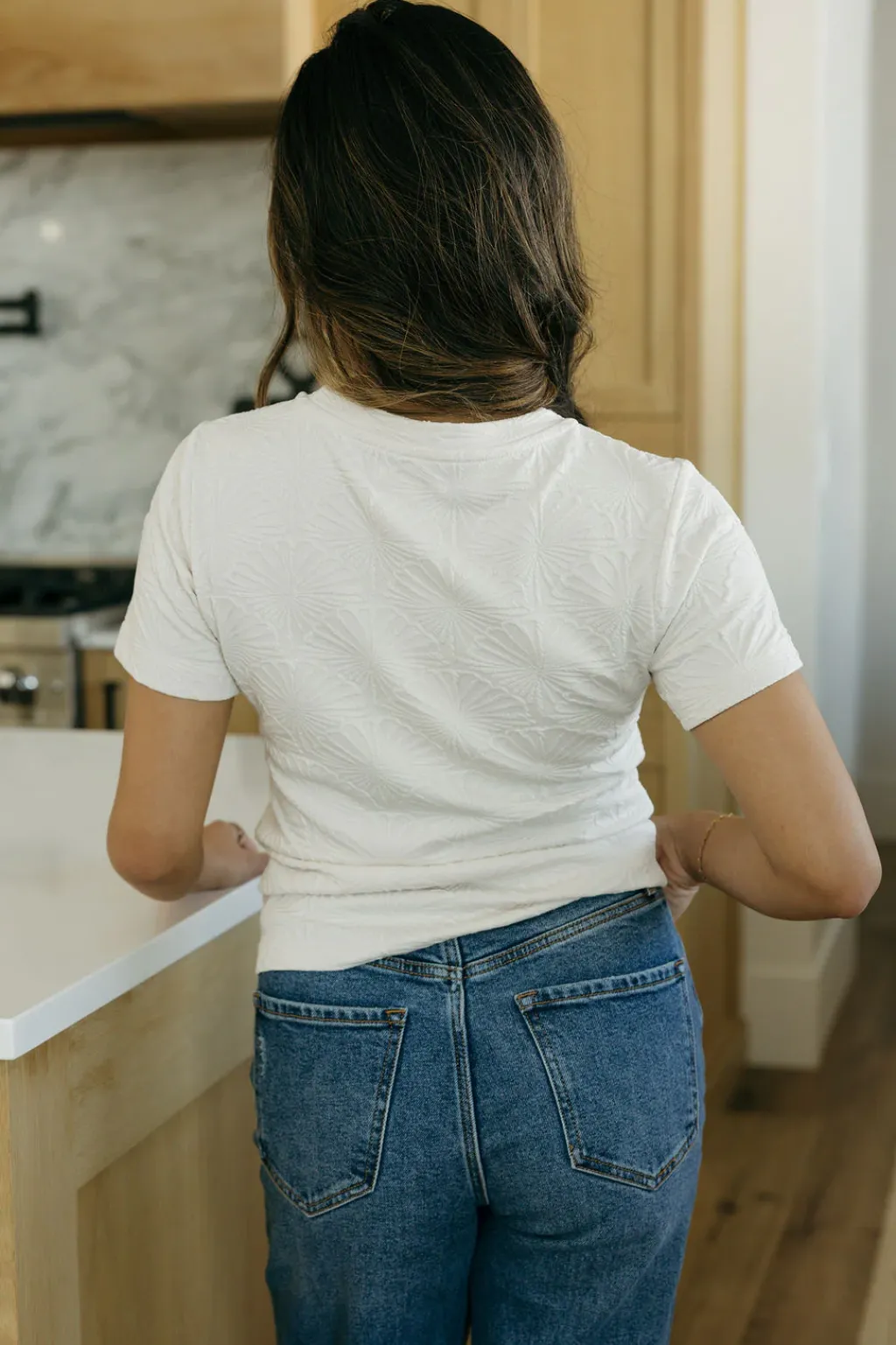 Tea N Rose Tops|Tees<Kaia Top-Cream