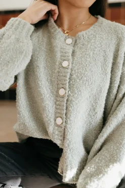 Polagram Outerwear|Cardigans<Kailie Cardigan-Sage