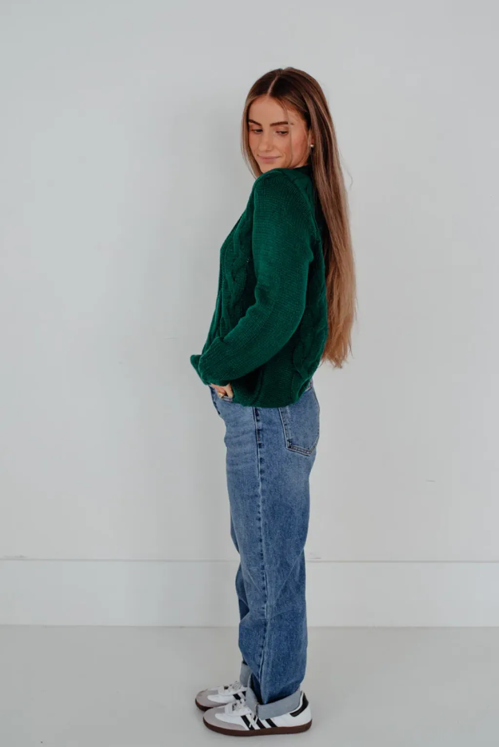 Dongguan Huoyoung Apparel Co Sweaters|Tops<Karmen Sweater-Pine