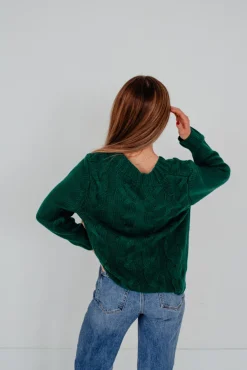 Dongguan Huoyoung Apparel Co Sweaters|Tops<Karmen Sweater-Pine
