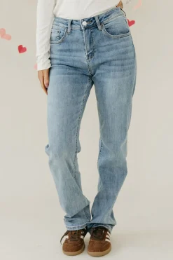 Mica Denim Bottoms|Denim<Kayden Denim-Medium Light