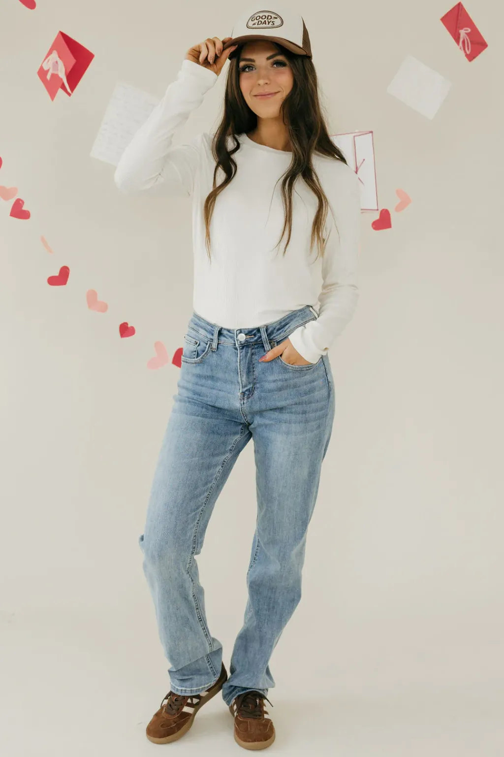 Mica Denim Bottoms|Denim<Kayden Denim-Medium Light