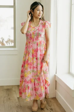 Mine and E&M Midi Dresses<Kiarra Dress- Multi