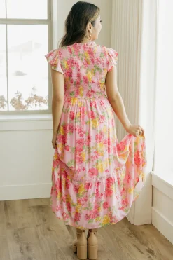 Mine and E&M Midi Dresses<Kiarra Dress- Multi