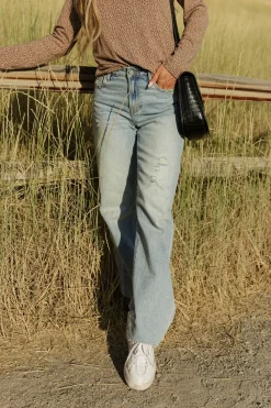 Hidden Denim|Bottoms<Kira Denim-Vintage