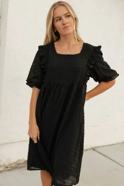 Dongguan Huoyoung Apparel Co Dresses|Maternity Friendly<Leigh Dress-Black