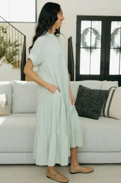 Dongguan Huoyoung Apparel Co Dresses|Maternity Friendly<Liberty Dress-Mint