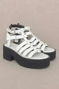 Oasis Society Heels|Sandals<Lindsey Heels-White