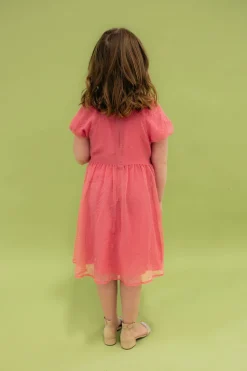 Kids Dongguan Huoyoung Apparel Co Dresses|Kids<Little Girl's Chelsie Dress-Pink